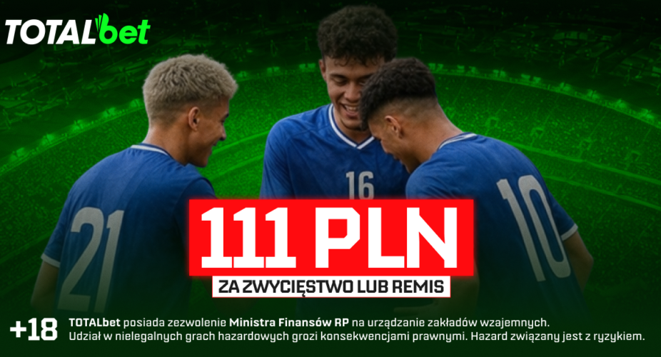 TOTALbet 111 PLN za wygraną lub remis Lecha Poznań w meczu z AGF Aarhus