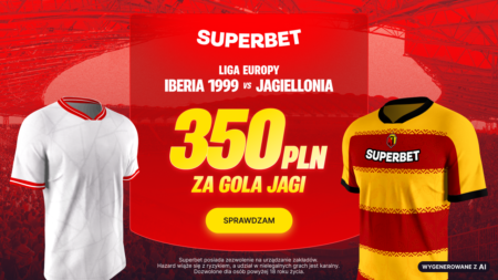 Bonus 400 PLN za gola Rakowa Częstochowa w meczu z Hajdukiem Split