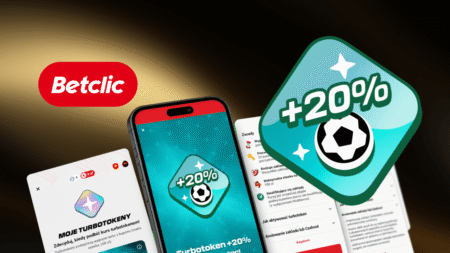 Turbotoken Betclic zwiększający kurs zakładu o 20 procent