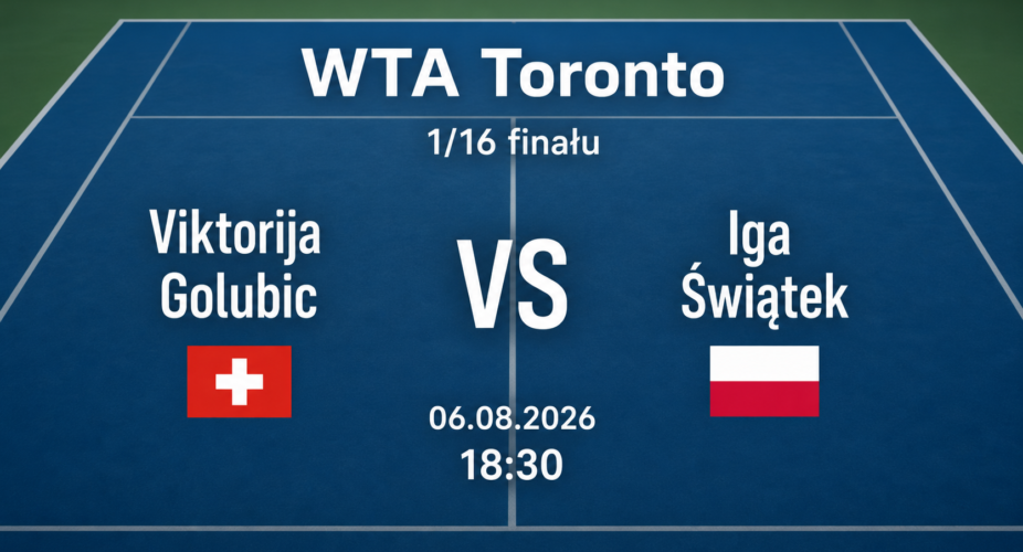 Viktorija Golubic – Iga Świątek, WTA Toronto 6 sierpnia 2026