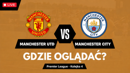 Manchester United – Manchester City, transmisja 13 września 2026