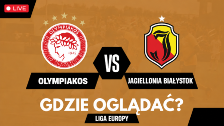 Olympiakos – Jagiellonia Białystok, transmisja 16 września 2026