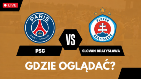 PSG – Slovan Bratysława – gdzie oglądać mecz Ligi Mistrzów 9 września 2026