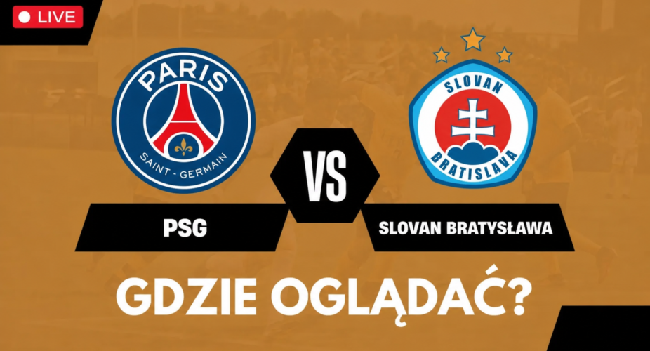 PSG – Slovan Bratysława – gdzie oglądać mecz Ligi Mistrzów 9 września 2026