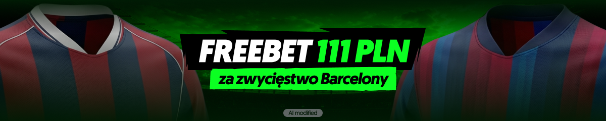 TOTALbet TOTALkurs – freebet 111 PLN za zwycięstwo FC Barcelony